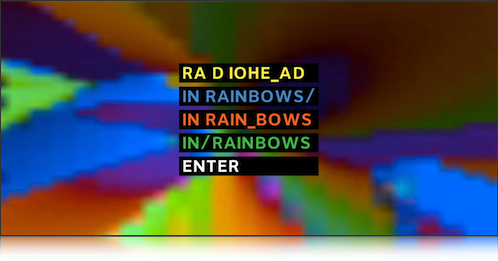 Radiohead LP7 - Rainbow