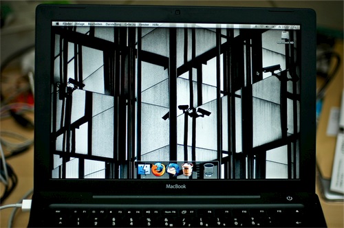 MacBook - Leopard - Desktop - 2D-Dock