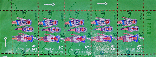 Briefmarken - â€œGut Pfadâ€ - Pfadfinder-Edition