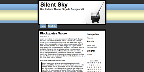 Silent Sky - Screenshot
