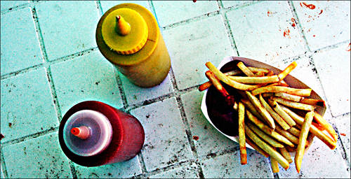 Ketchup - Mustard - Fries :: Ketchup - Senf - Fritten