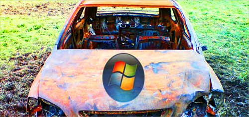 Car Wreck - Windows