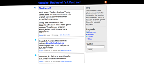 lifestream - herschel rubinstein